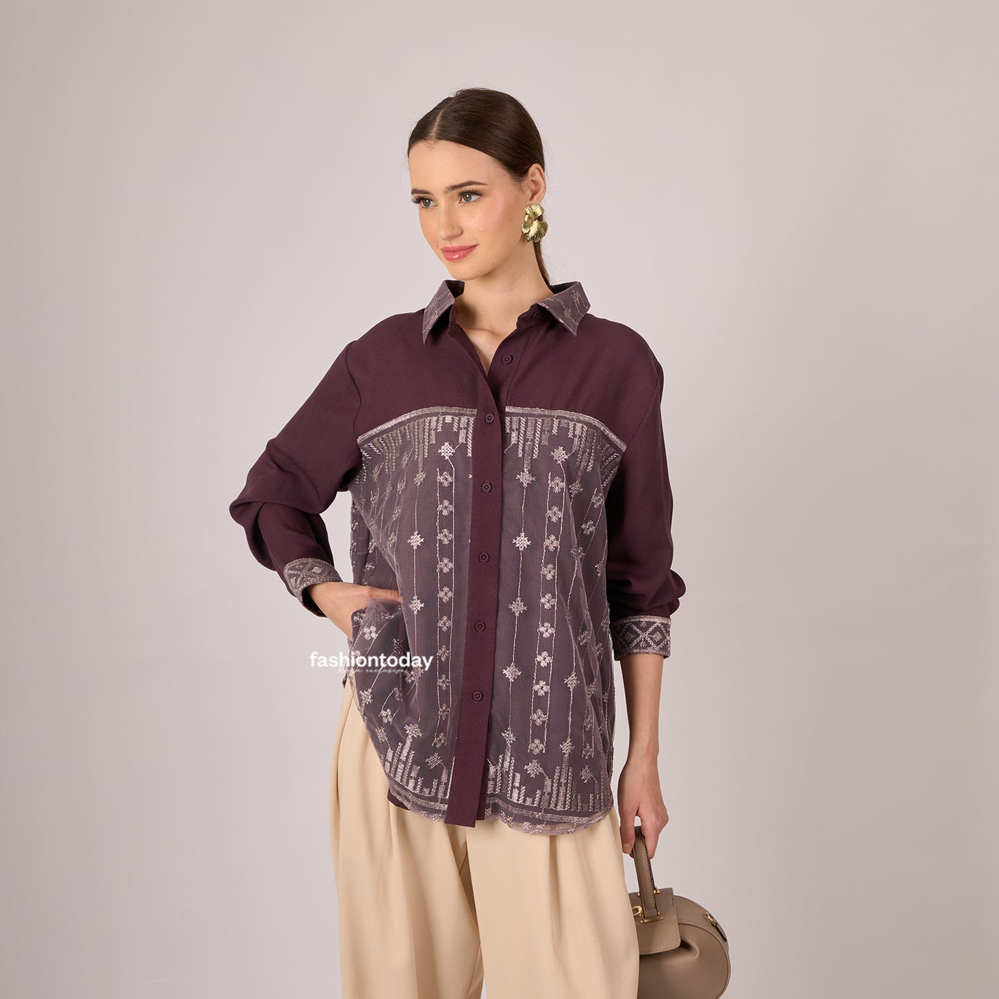 Soraya Shirt 2.0 - Fashiontoday Raya Exclusive