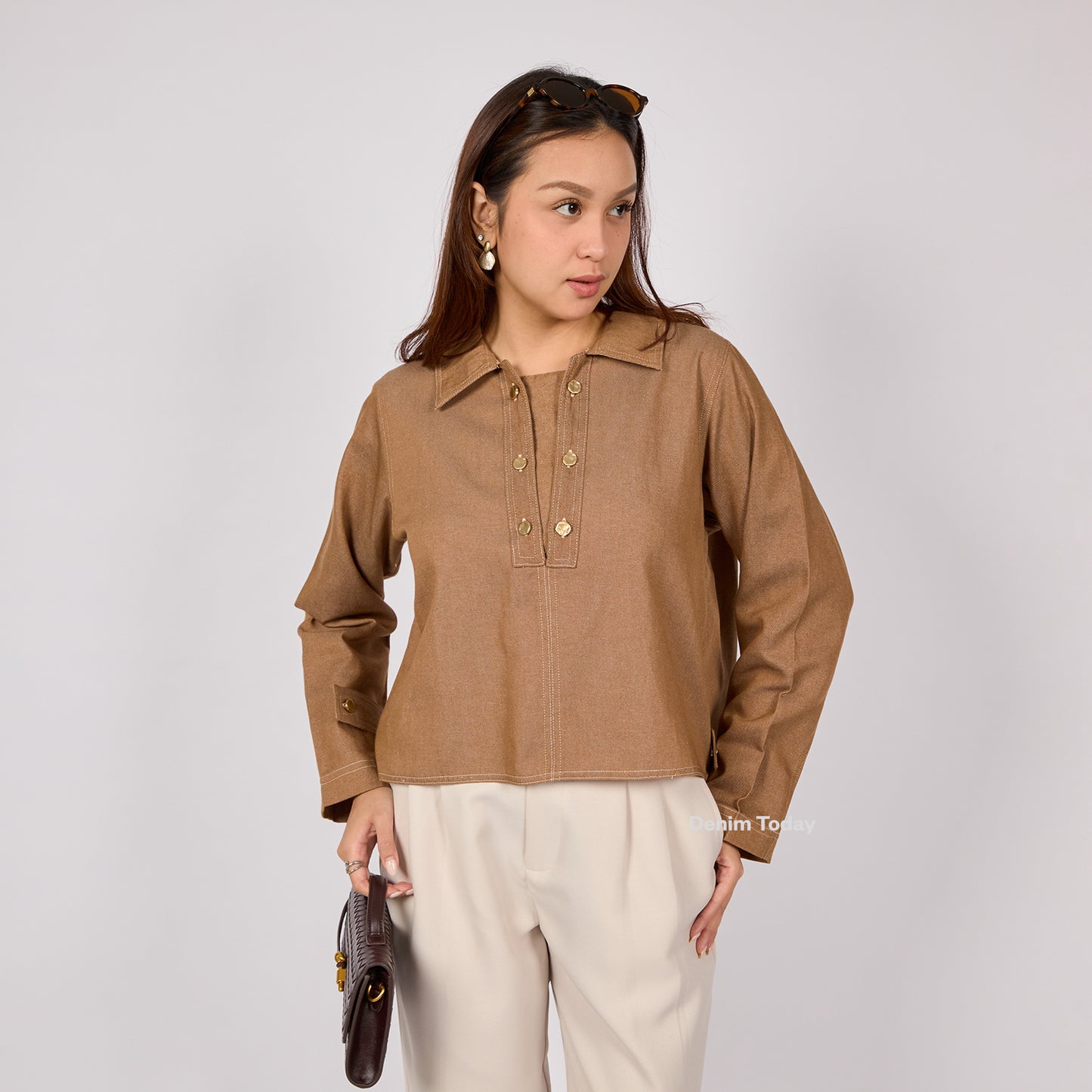 Helsa Denim Shirt - Denim Today