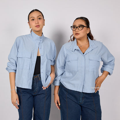 Marin Stripe Shirt - Fashiontoday