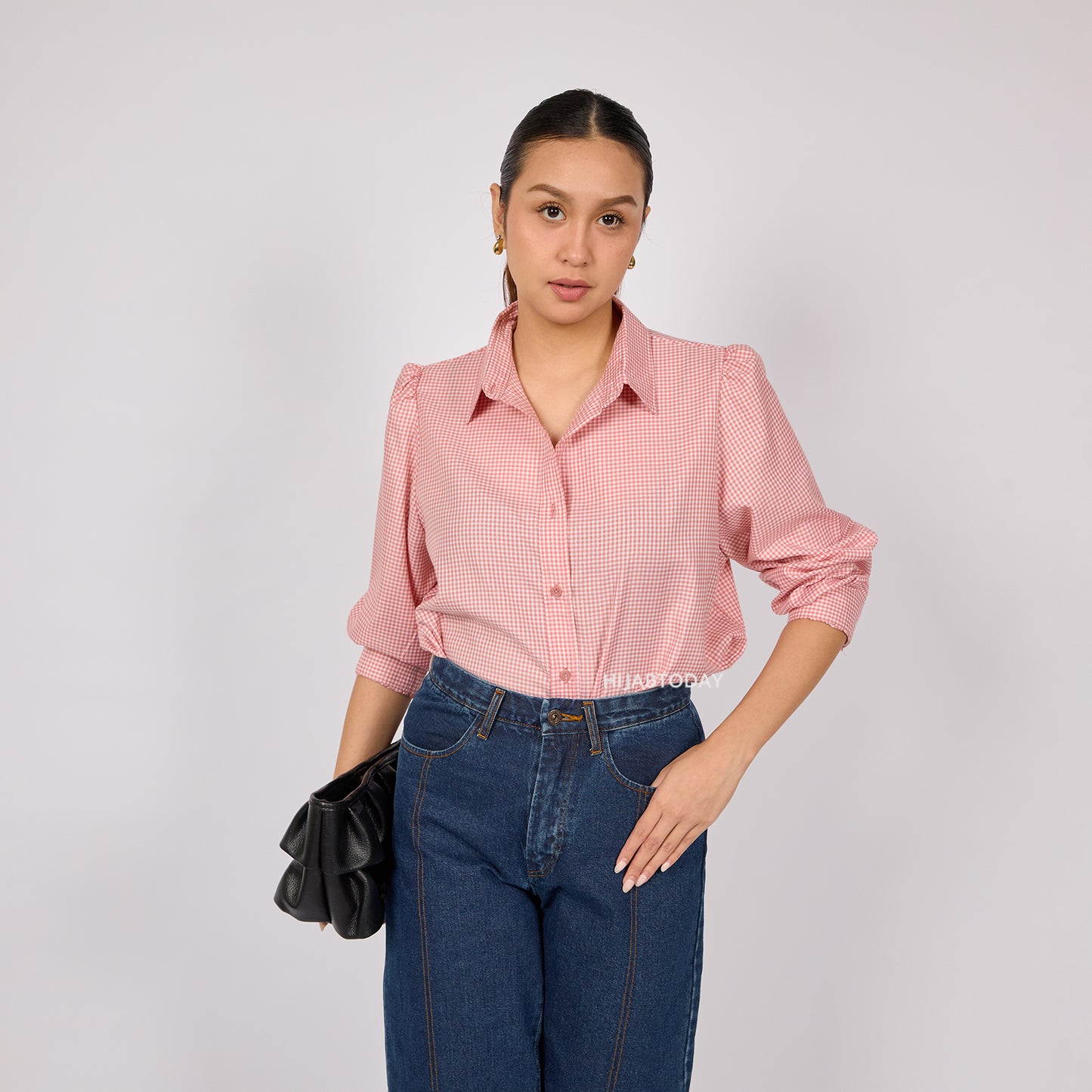 Carla Shirt Checkered - Hijab Today