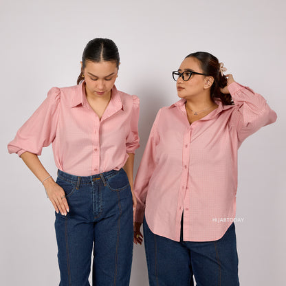 Carla Shirt Checkered - Hijab Today