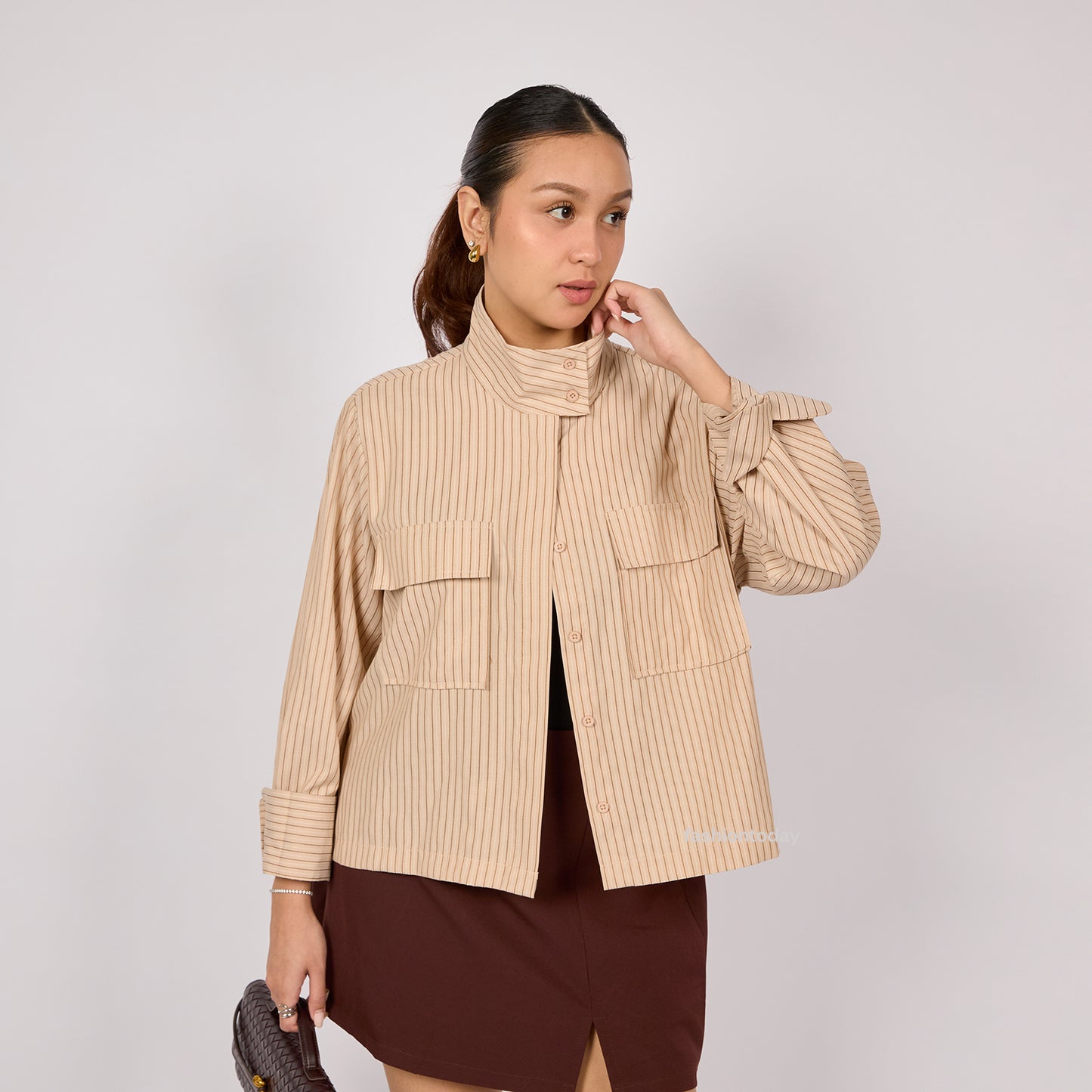 Marin Stripe Shirt - Fashiontoday