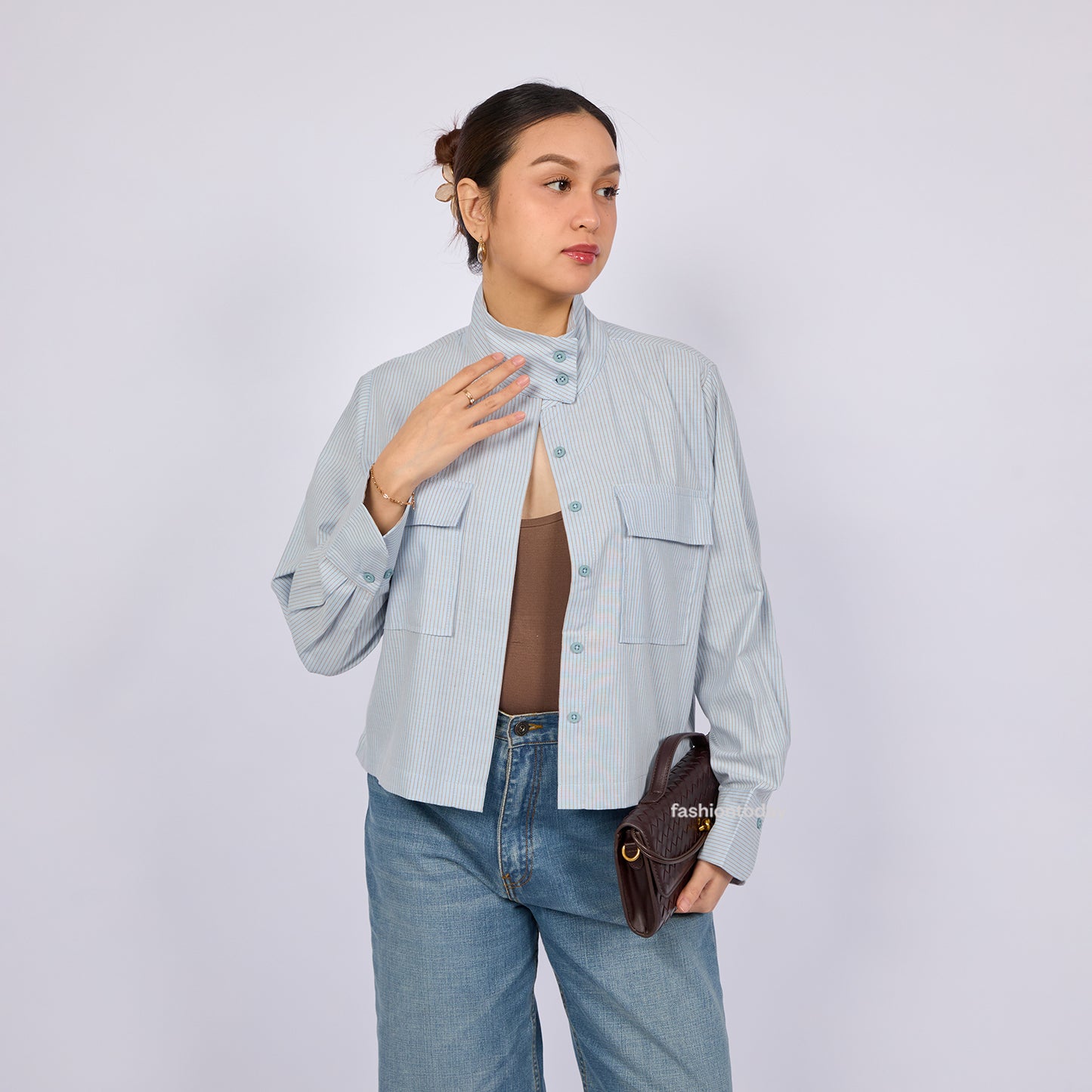 Marin Stripe Shirt - Fashiontoday