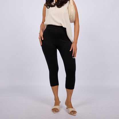 Highwaist Capri Legging Pants - TDY