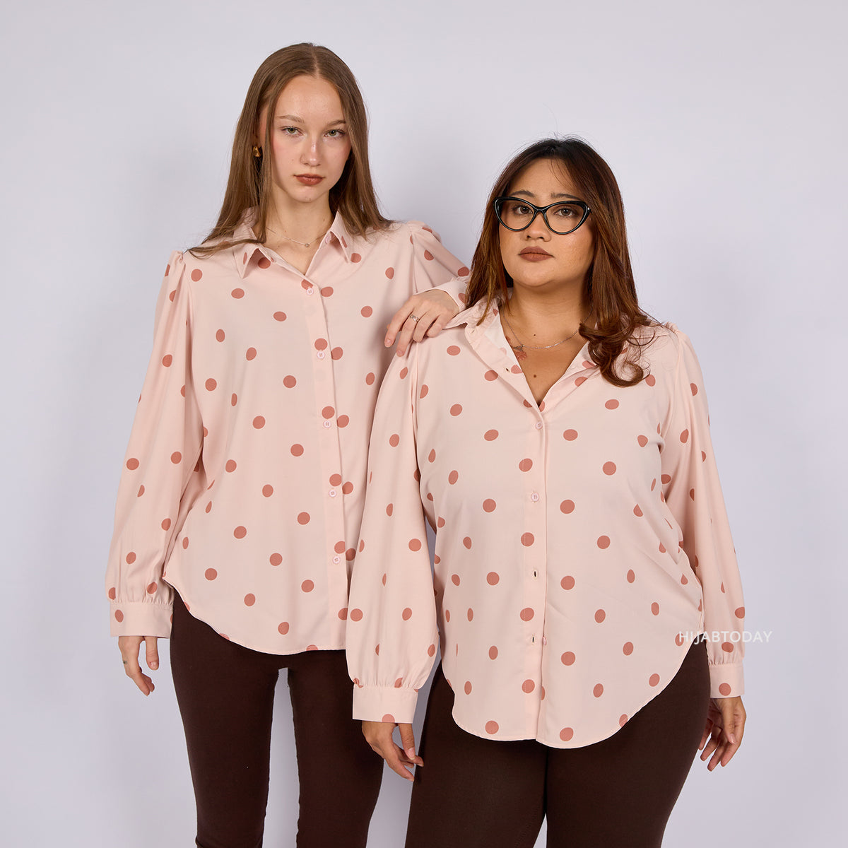 Carla Shirt Dot - Hijab Today