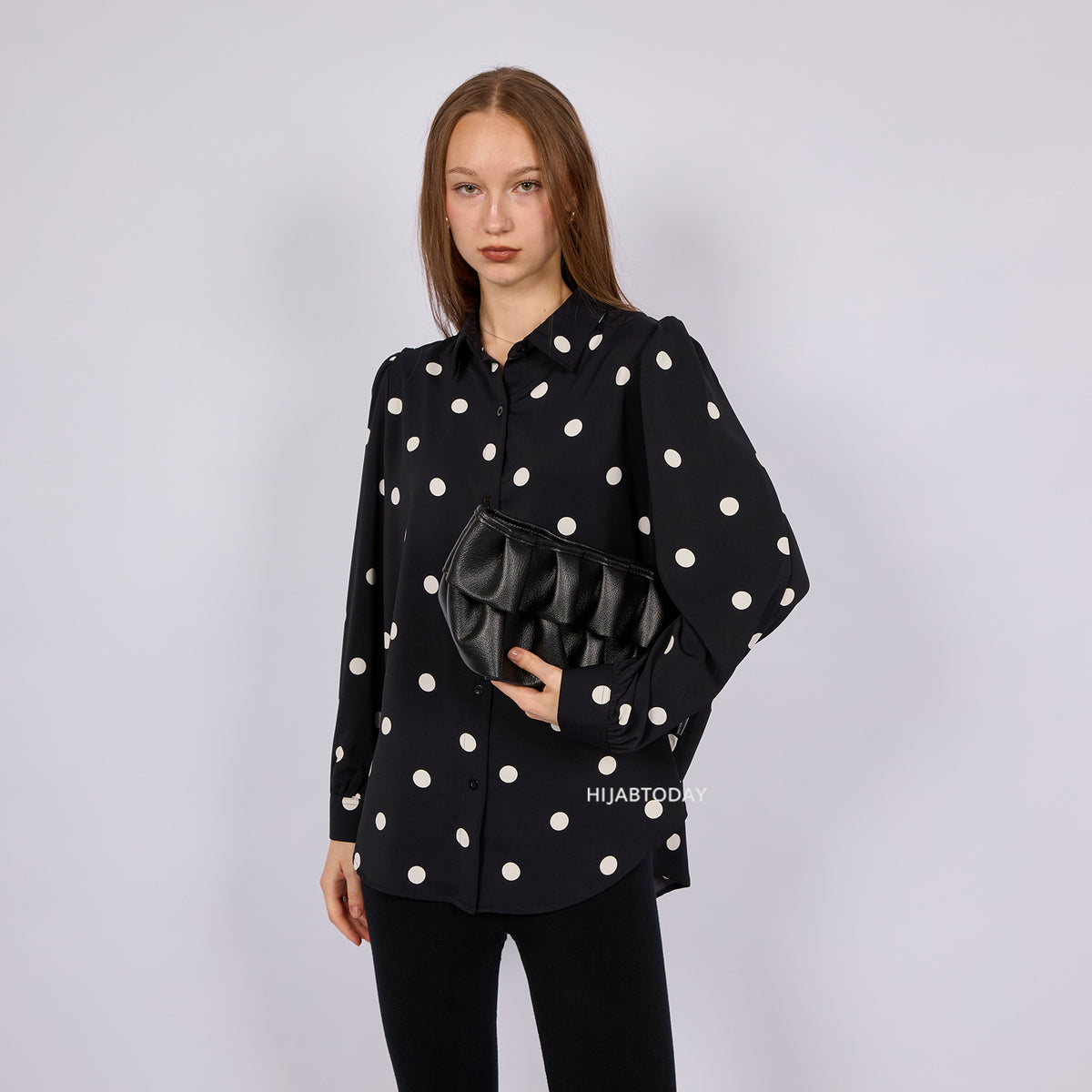Carla Shirt Dot - Hijab Today