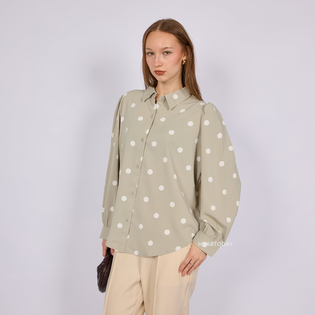 Carla Shirt Dot - Hijab Today