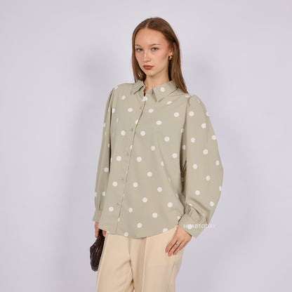 Carla Shirt Dot - Hijab Today
