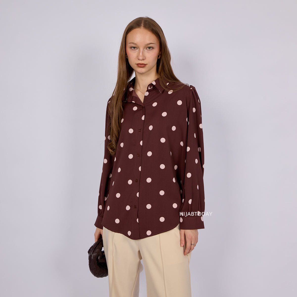 Carla Shirt Dot - Hijab Today