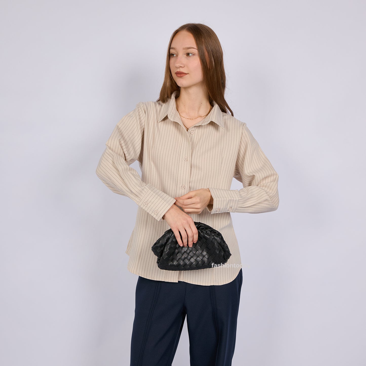Vera Shirt Stripe - Fashiontoday