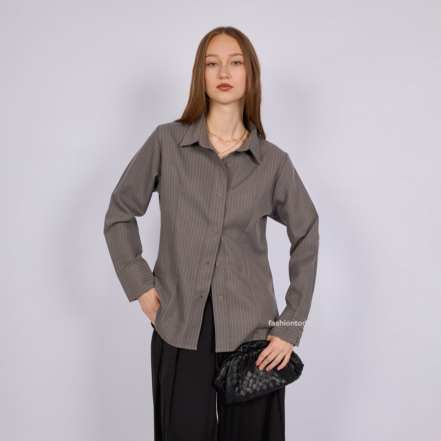 Vera Shirt Stripe - Fashiontoday