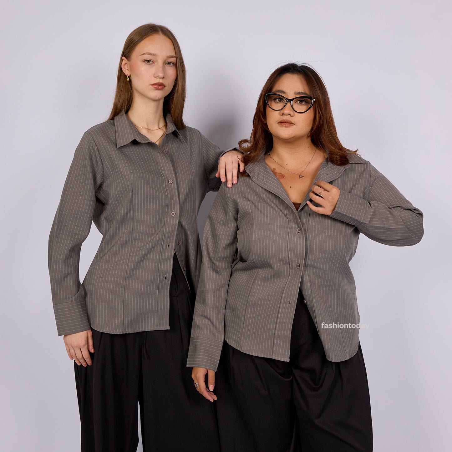 Vera Shirt Stripe - Fashiontoday