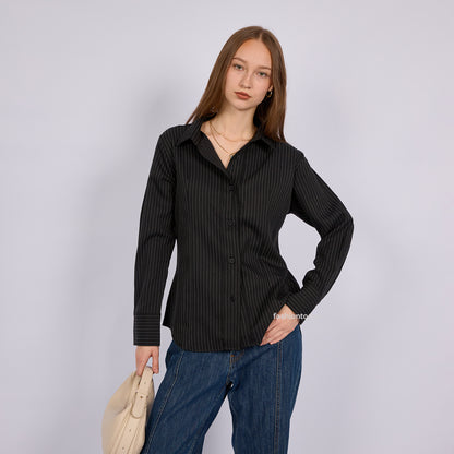 Vera Shirt Stripe - Fashiontoday