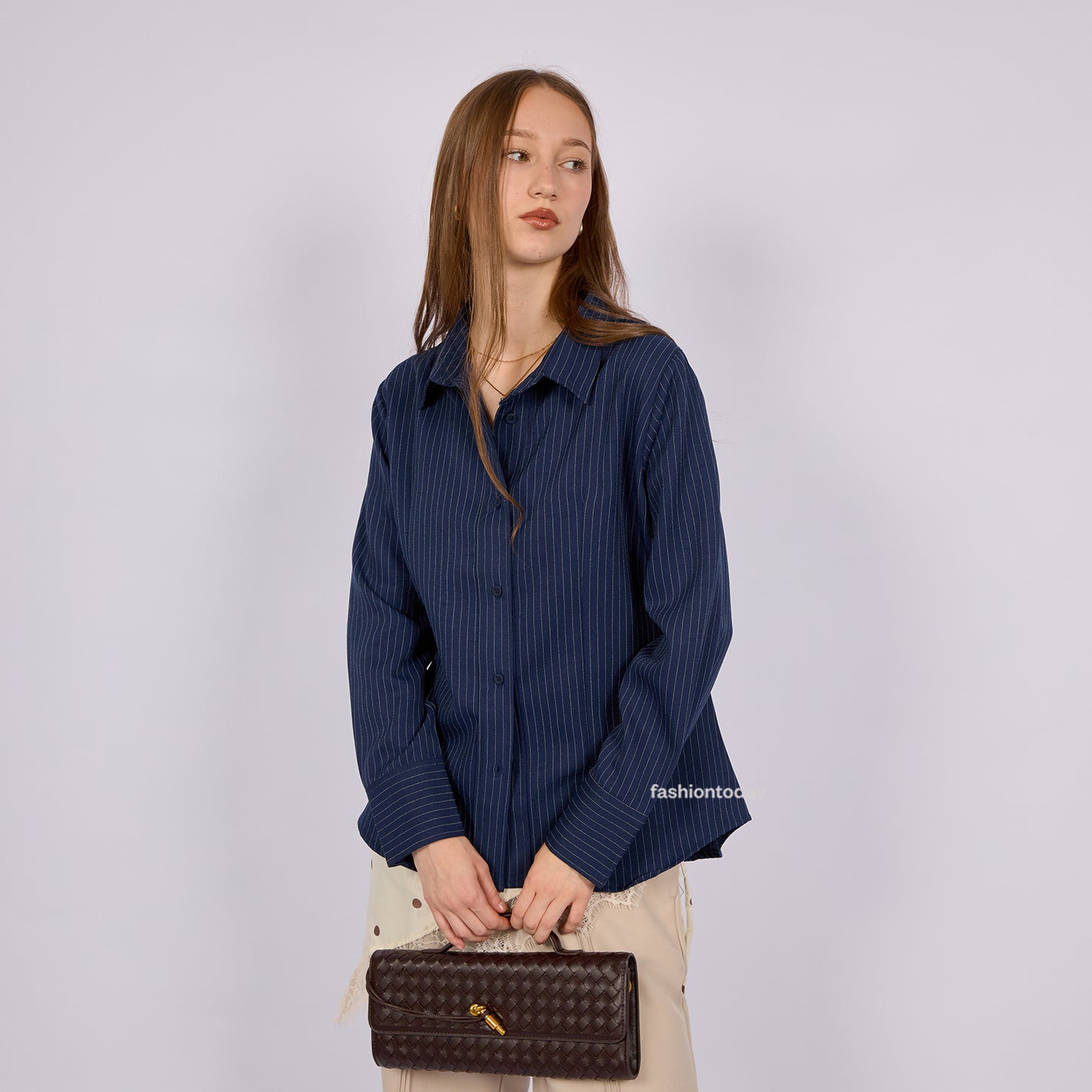 Vera Shirt Stripe - Fashiontoday