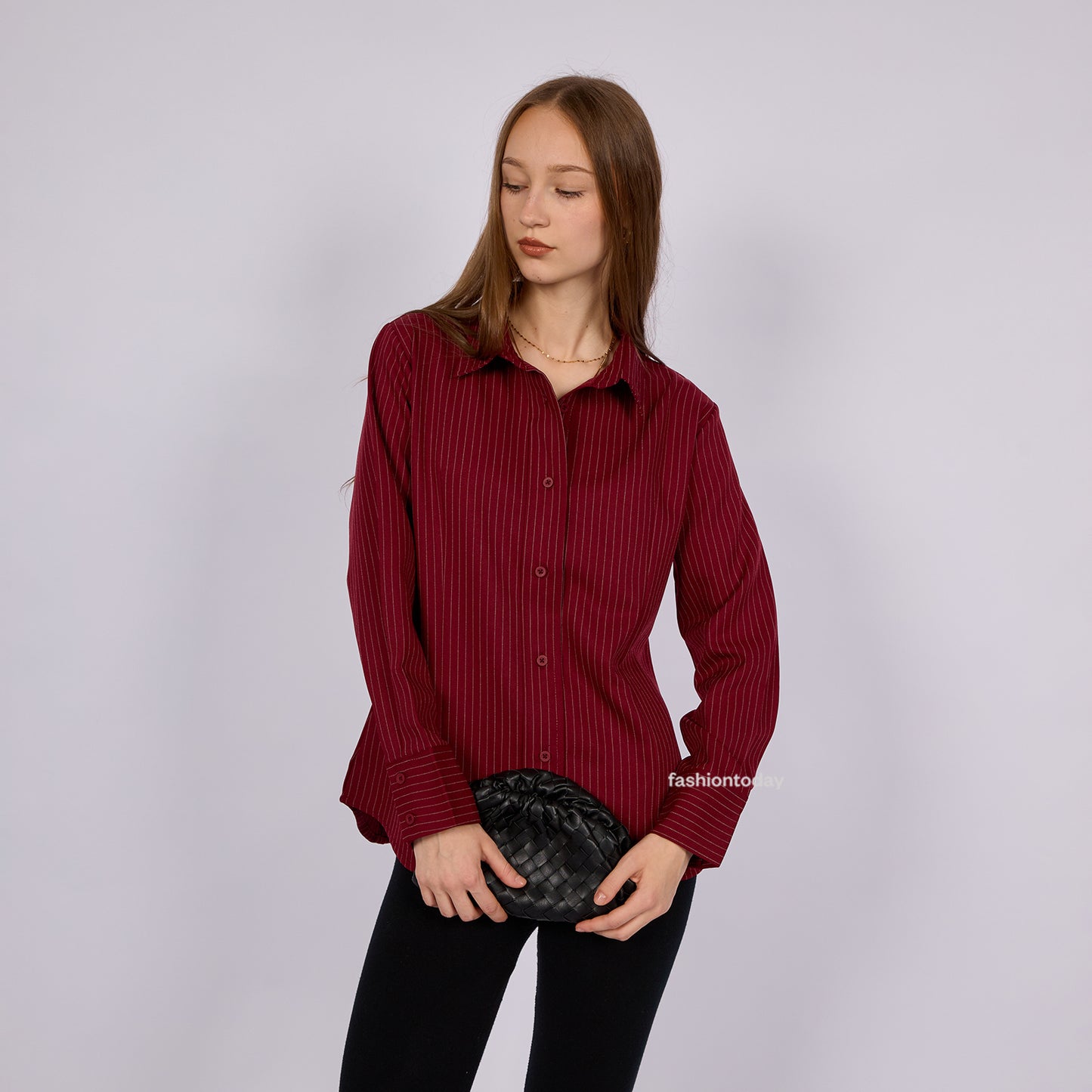 Vera Shirt Stripe - Fashiontoday