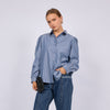 Carla Shirt Stripe - Hijab Today