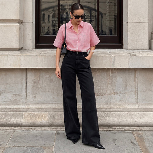 Nicky Shirt Short Sleeve - Fashiontoday