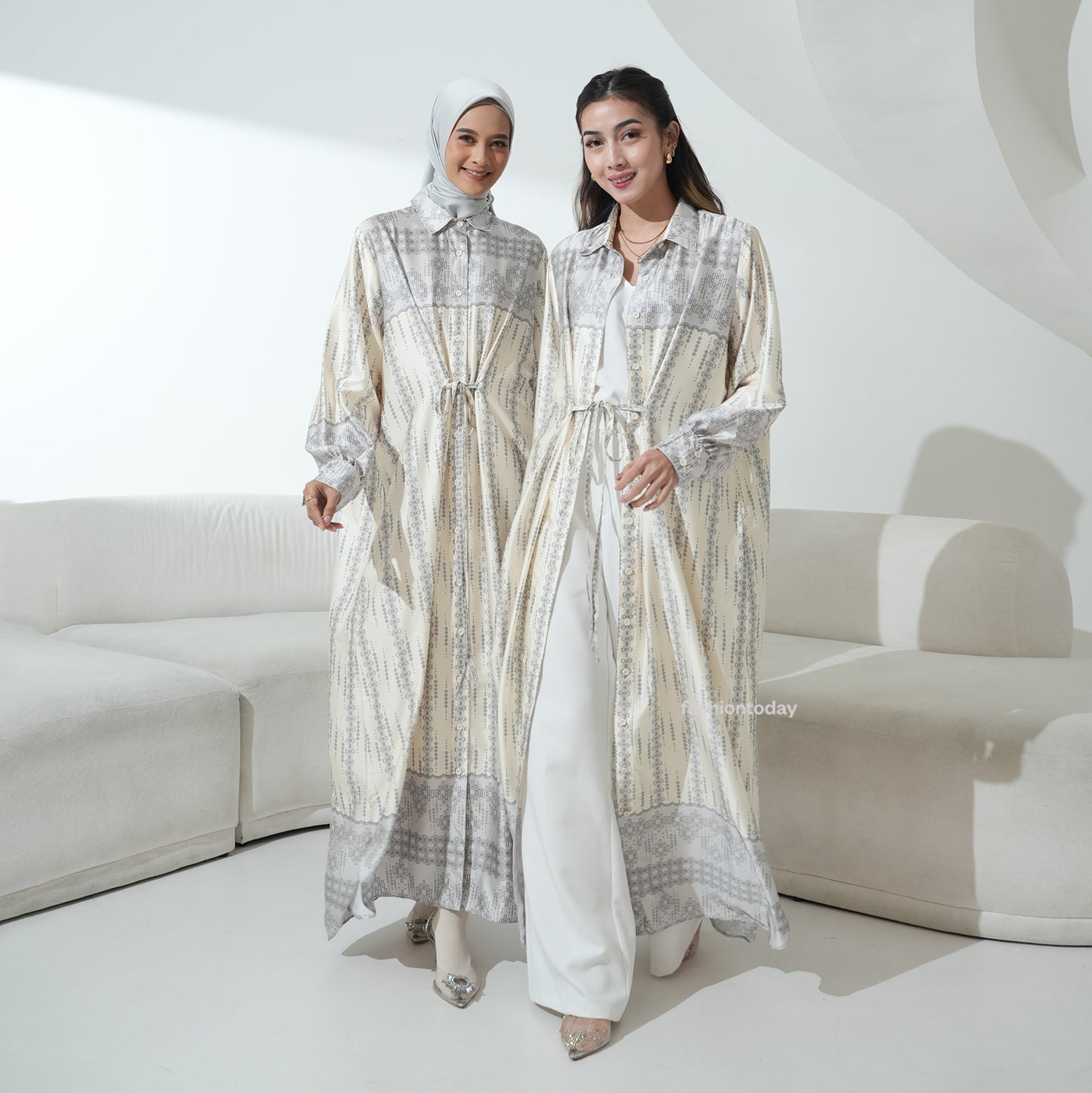 Alenia Dress Dewasa Series Sarimbit Keluarga Lebaran