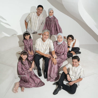 Alenia Dress Dewasa Series Sarimbit Keluarga Lebaran