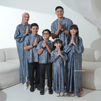 Alenia Dress Dewasa Series Sarimbit Keluarga Lebaran
