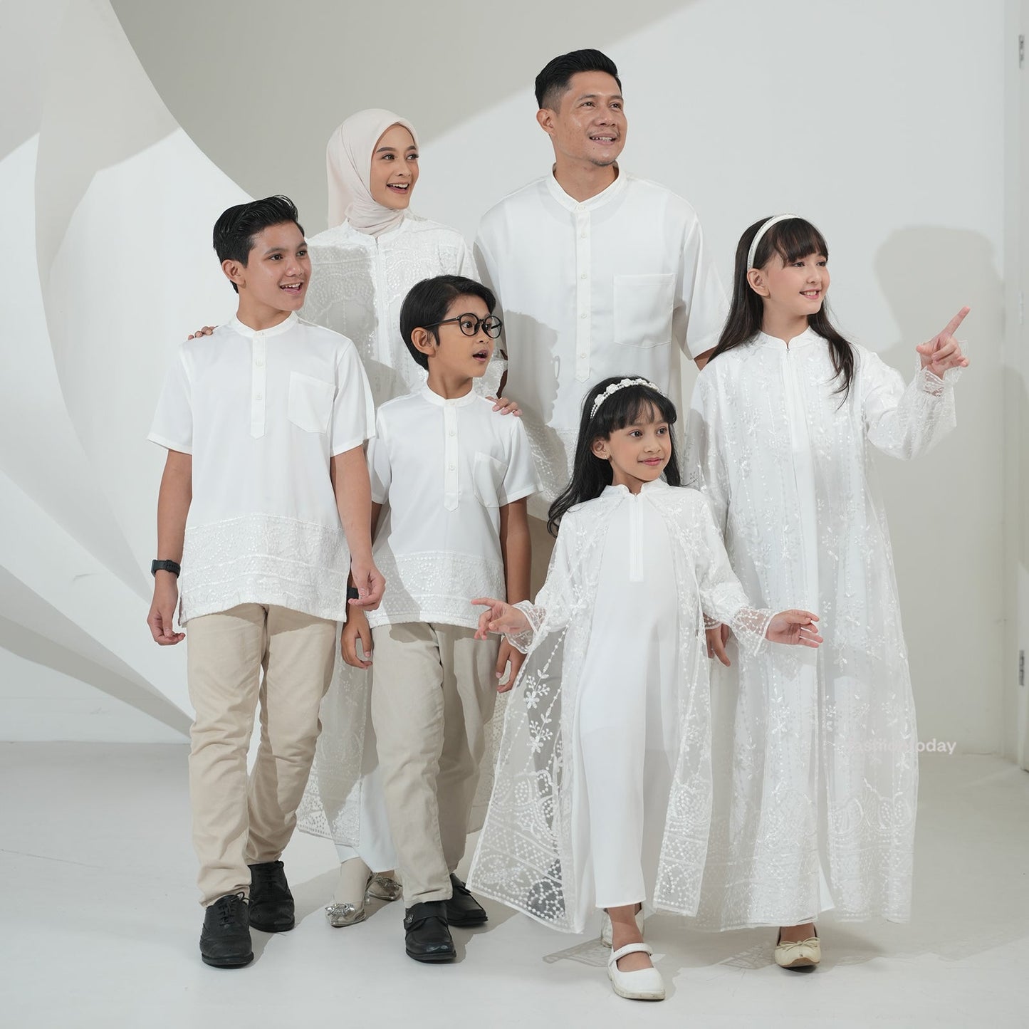 Amarylis Dress Dewasa Series Sarimbit Keluarga Lebaran