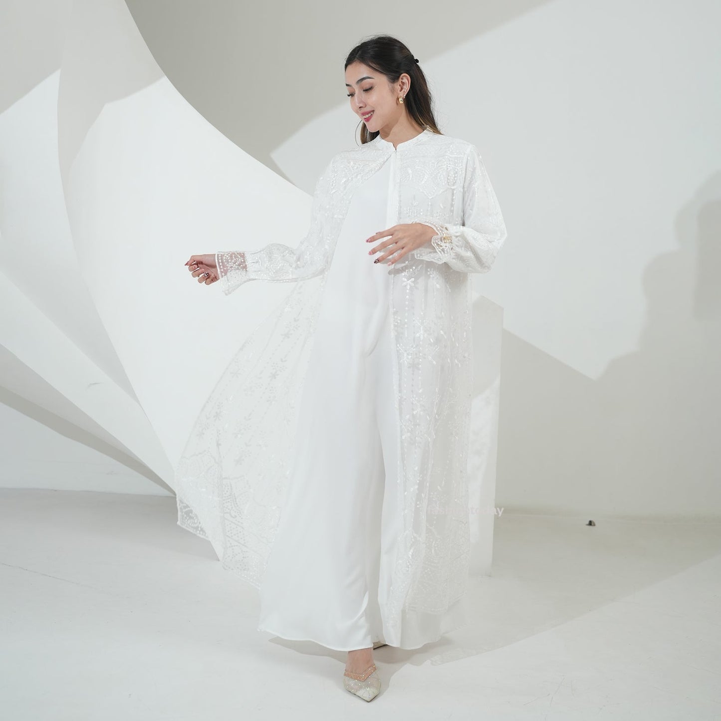 Amarylis Dress Dewasa Series Sarimbit Keluarga Lebaran