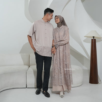 Amarylis Dress Dewasa Series Sarimbit Keluarga Lebaran