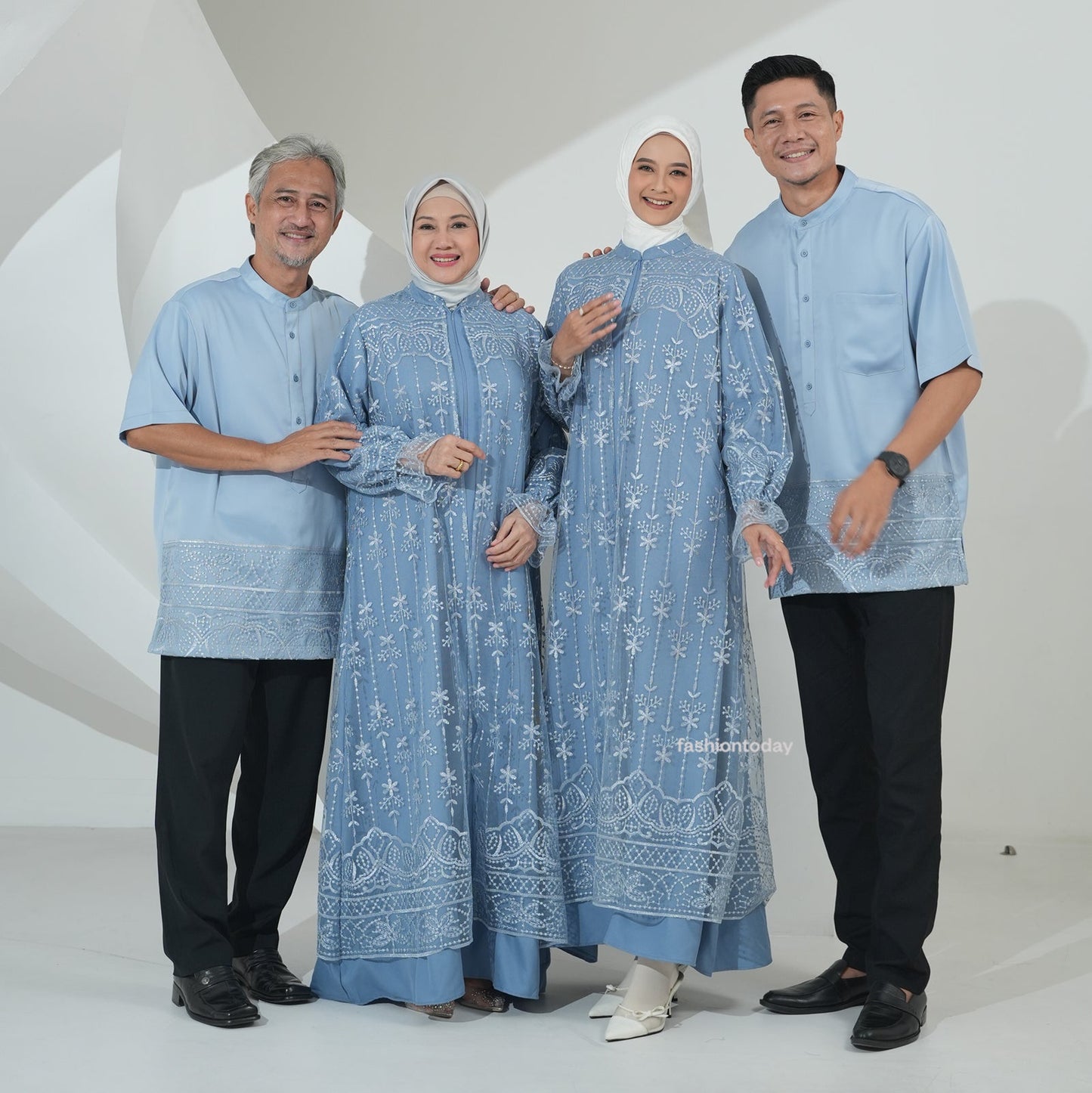 Amarylis Dress Dewasa Series Sarimbit Keluarga Lebaran