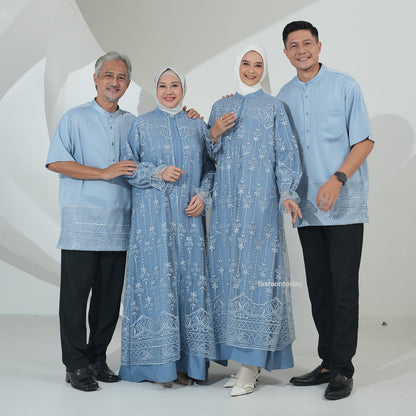 Amarylis Dress Dewasa Series Sarimbit Keluarga Lebaran