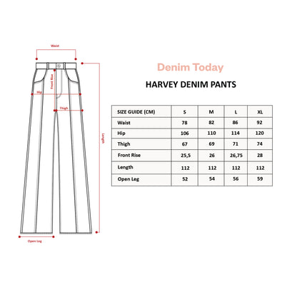 Harvey Denim Pants - Denim Today