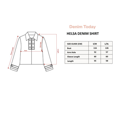 Helsa Denim Shirt - Denim Today