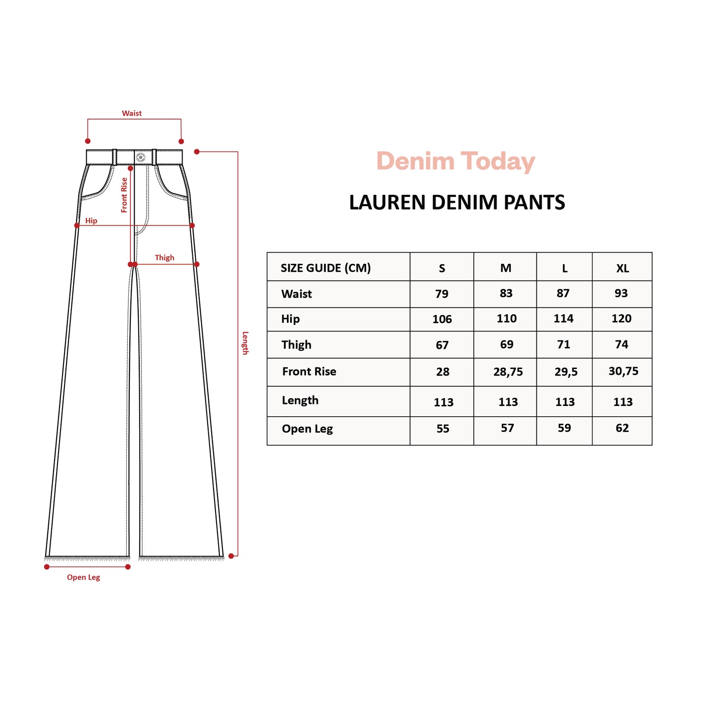 Lauren Denim Pants - Denim Today