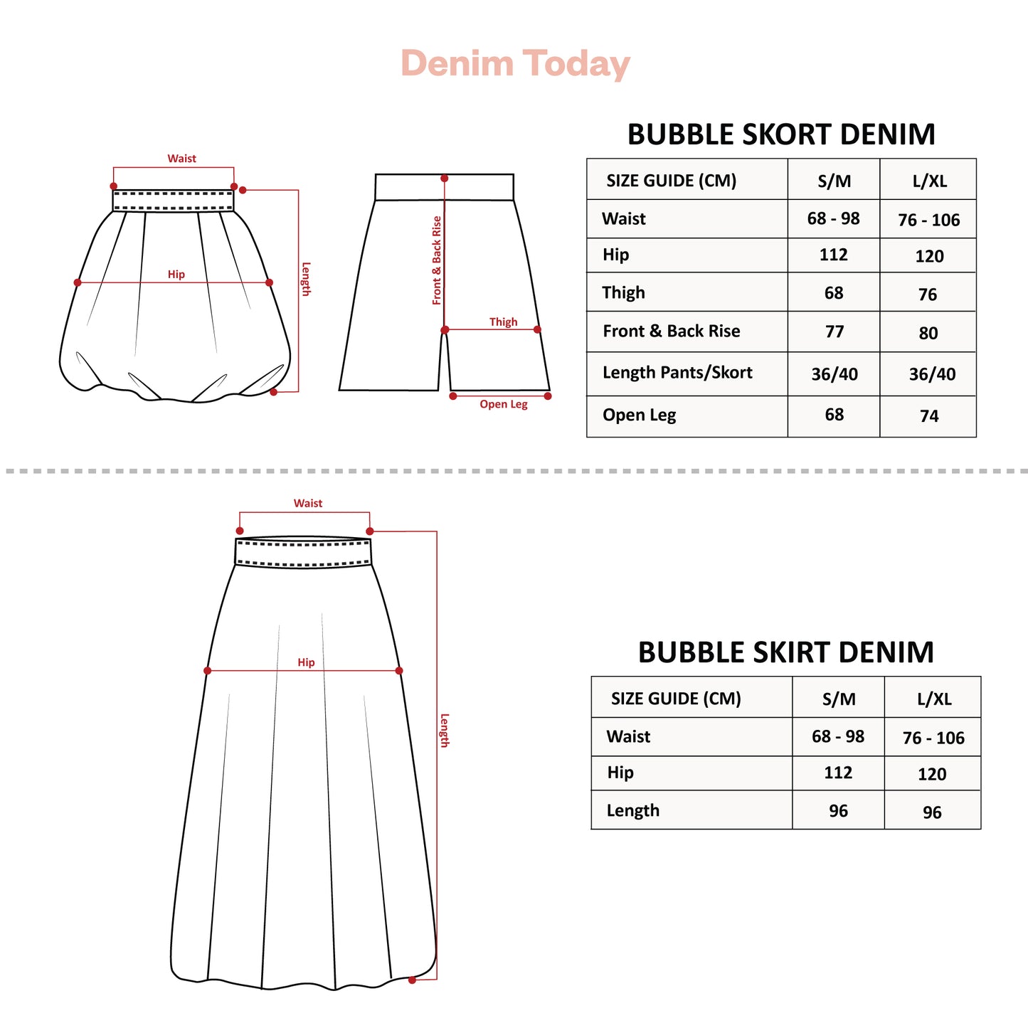 Bubble Skirt Denim - Denim Today