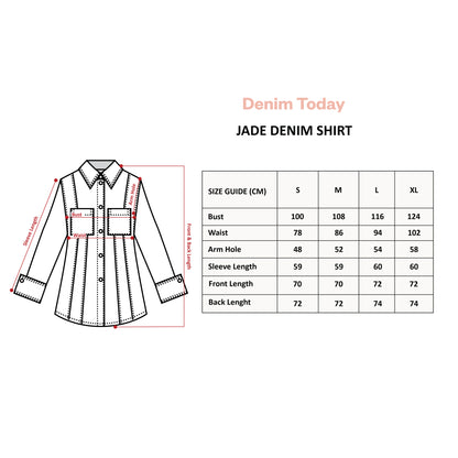 Jade Denim Shirt - Denim Today