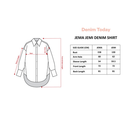 Jema Jemi Denim Shirt - Denim Today