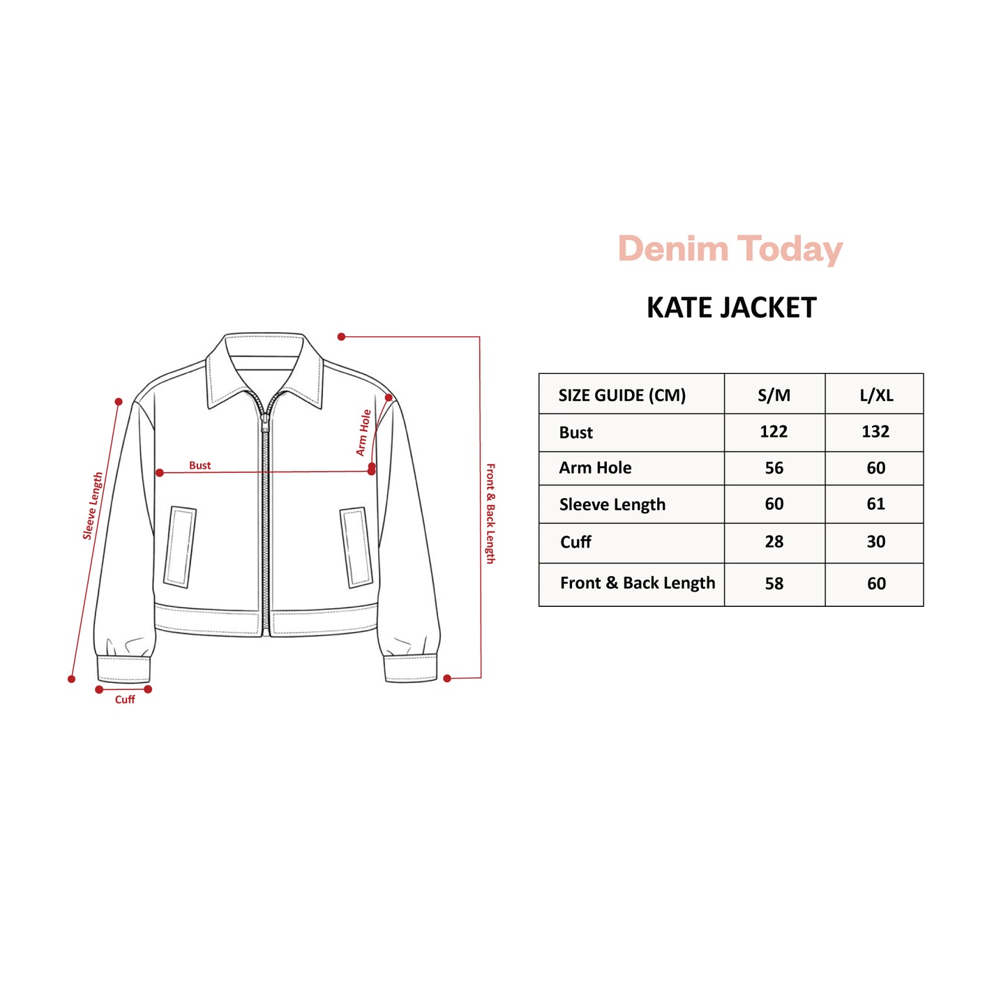 Kate Jacket - Denim Today