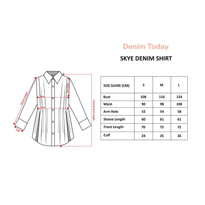 Skye Denim Shirt - Denim Today