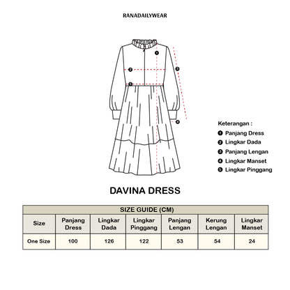 Davina Dress - Ranadailywear