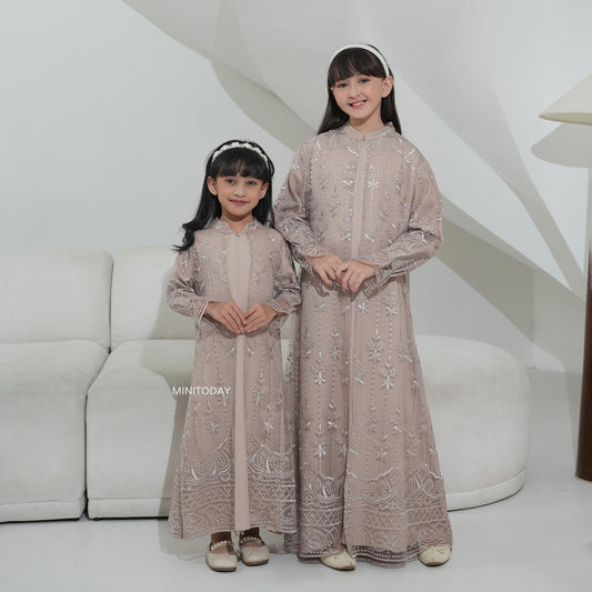 Amarylis Dress Anak Series Sarimbit Keluarga Lebaran
