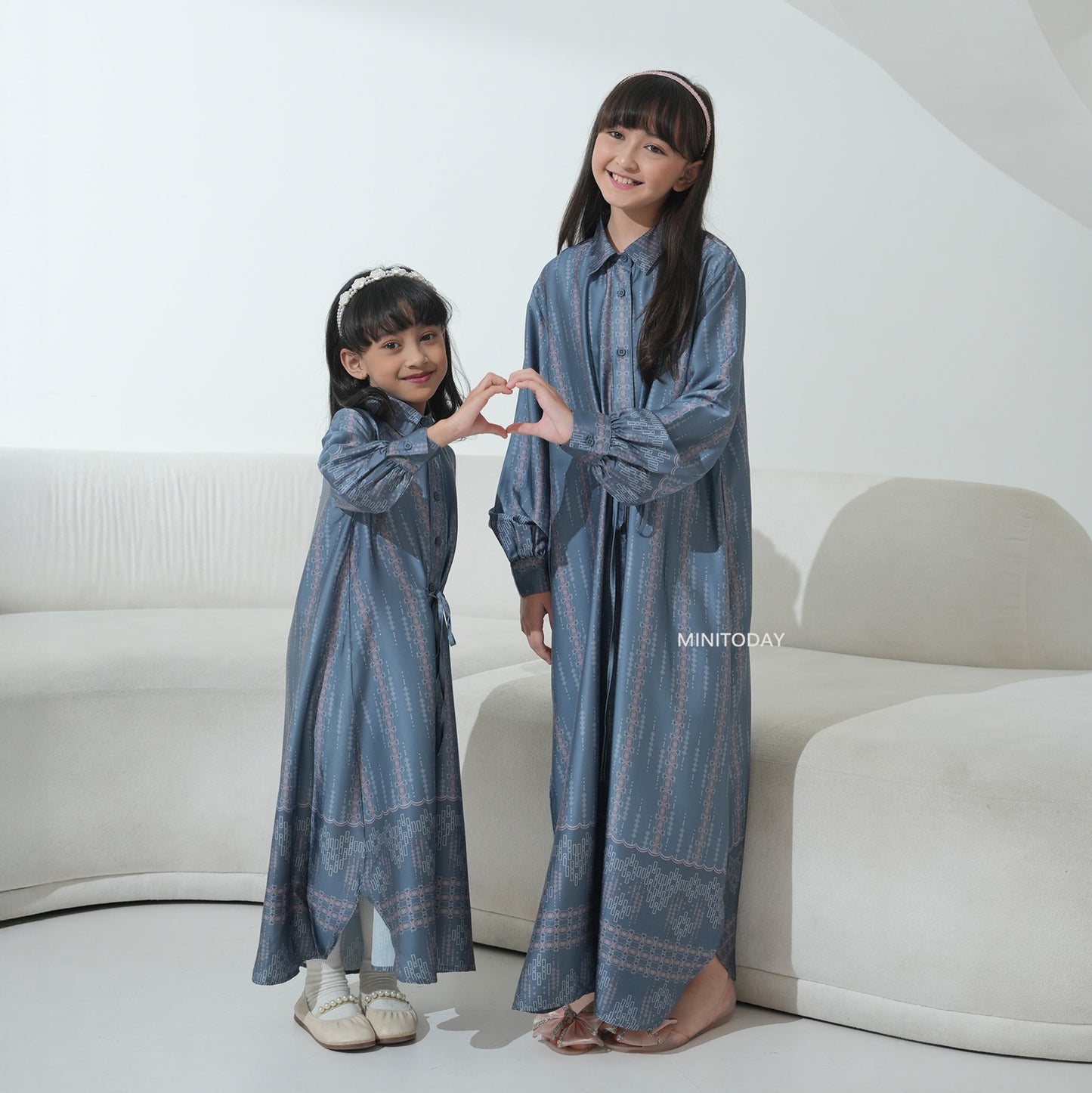 Alenia Dress Anak Series Sarimbit Keluarga Lebaran