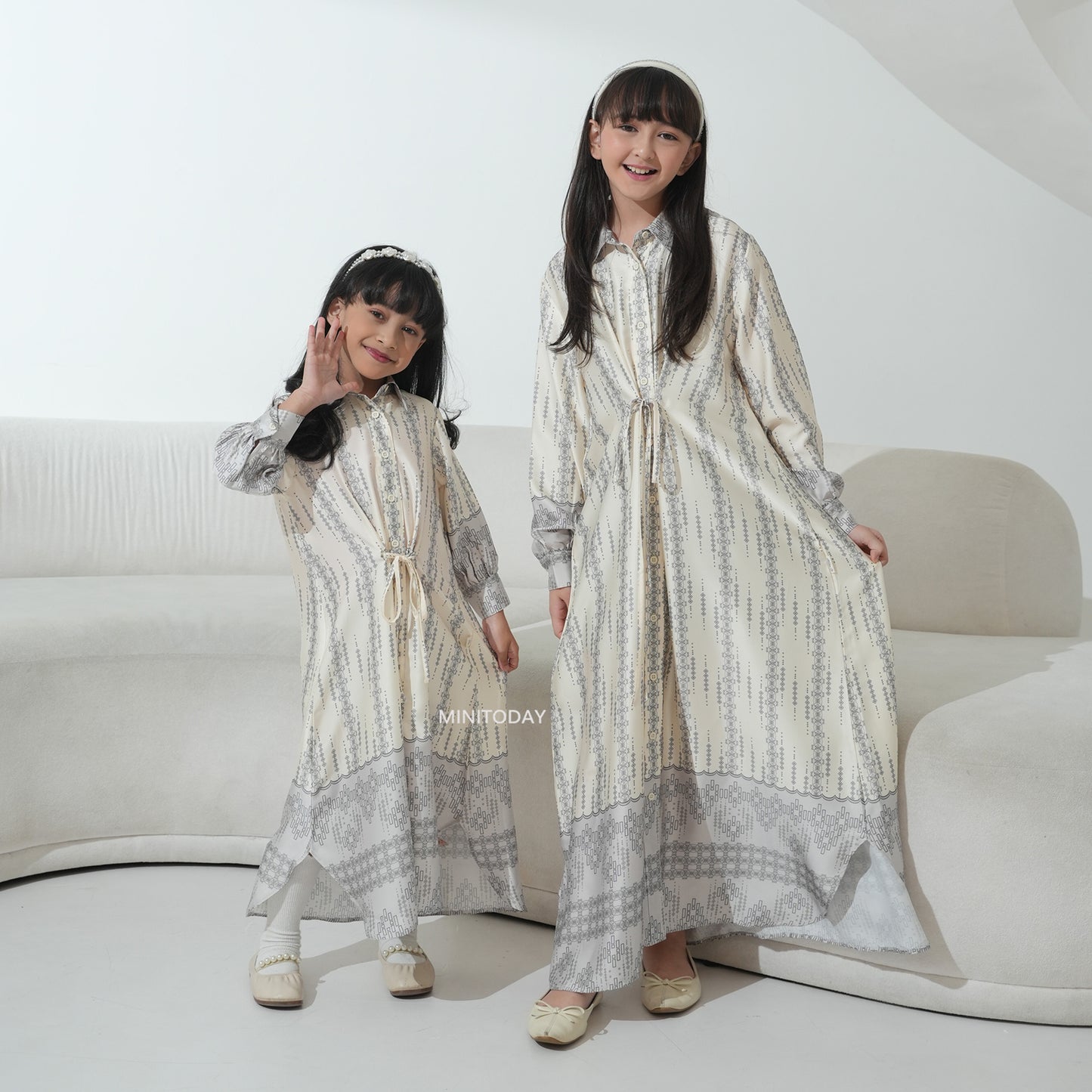 Alenia Dress Anak Series Sarimbit Keluarga Lebaran