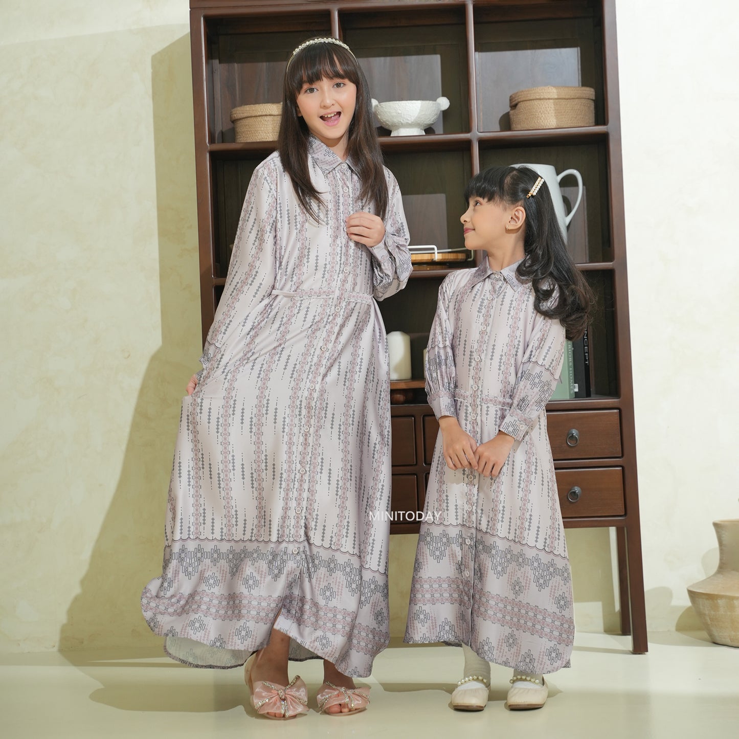 Alenia Dress Anak Series Sarimbit Keluarga Lebaran