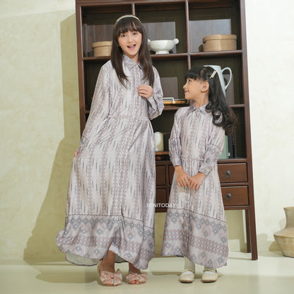 Alenia Dress Anak Series Sarimbit Keluarga Lebaran