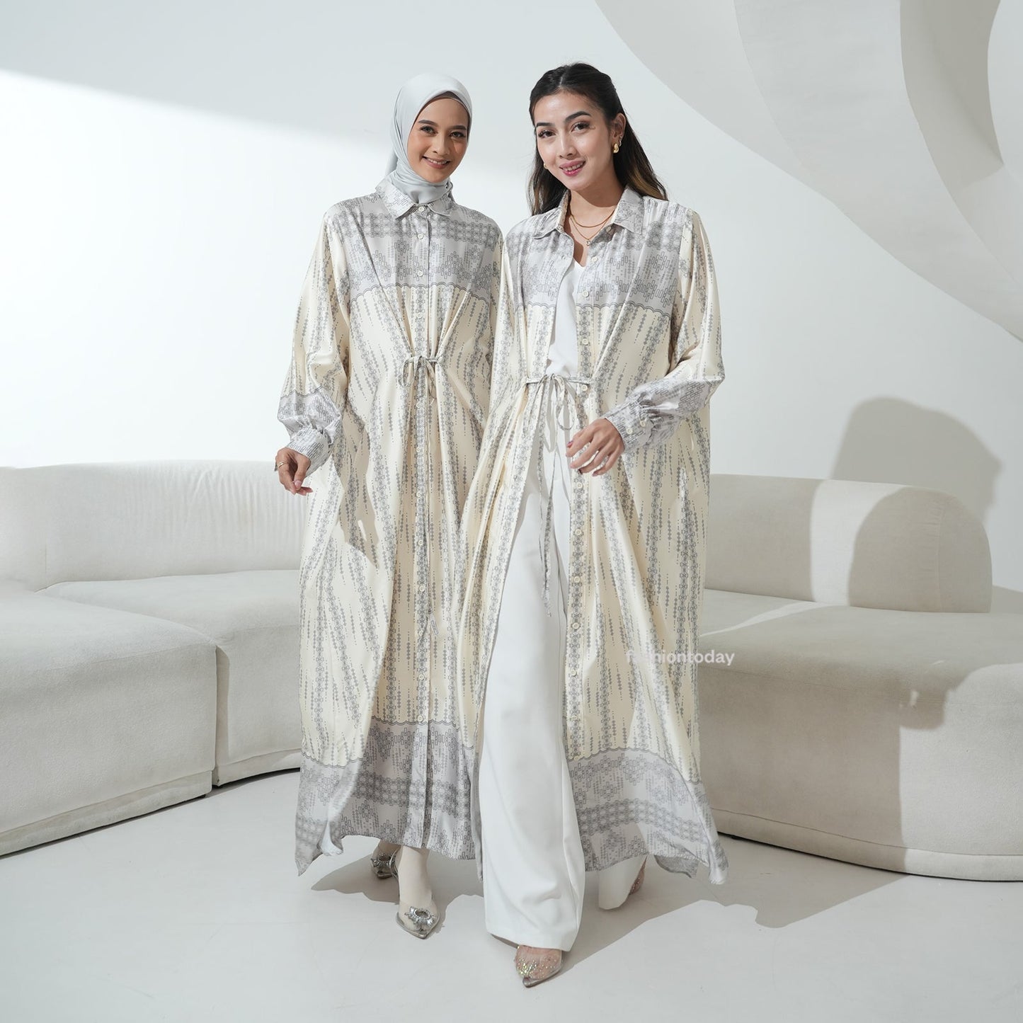 Alenia Dress Dewasa Series Sarimbit Keluarga Lebaran
