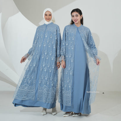 Amarylis Dress Dewasa Series Sarimbit Keluarga Lebaran