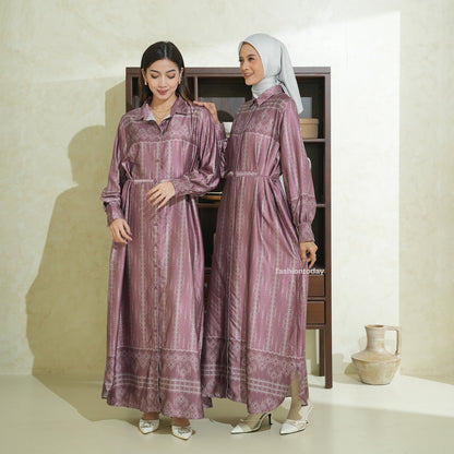 Alenia Dress Dewasa Series Sarimbit Keluarga Lebaran