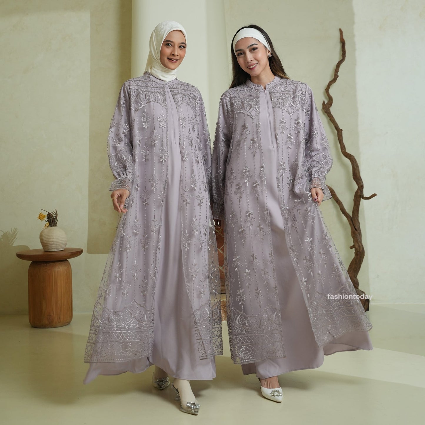 Amarylis Dress Dewasa Series Sarimbit Keluarga Lebaran