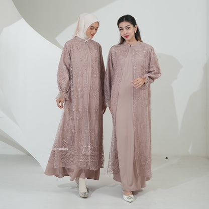 Amarylis Dress Dewasa Series Sarimbit Keluarga Lebaran