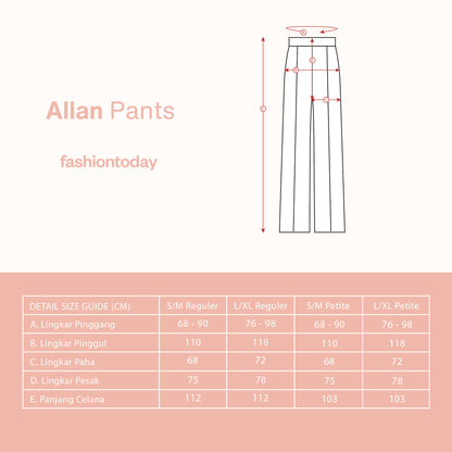 Allan Pants - Fashiontoday