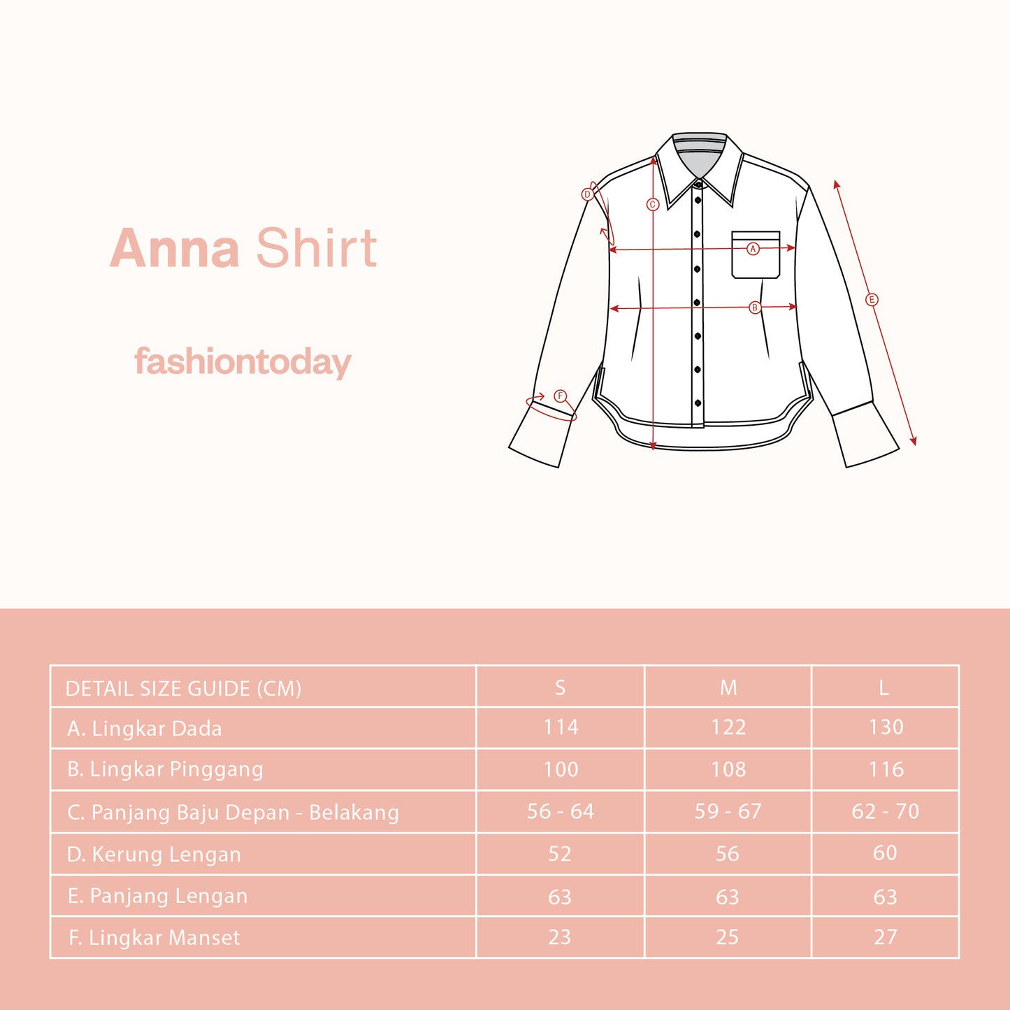Anna Shirt - Fashiontoday